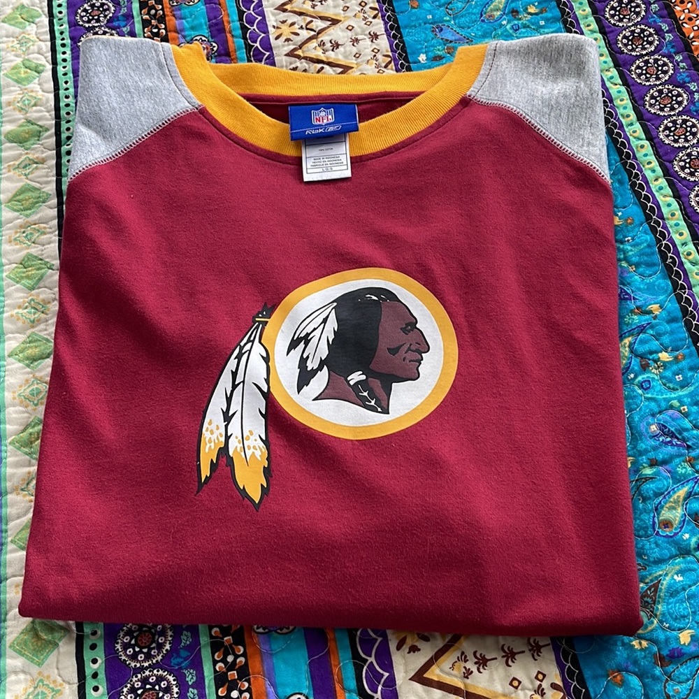 Reebok NFL Washington Redskins T-Shirt Mens L